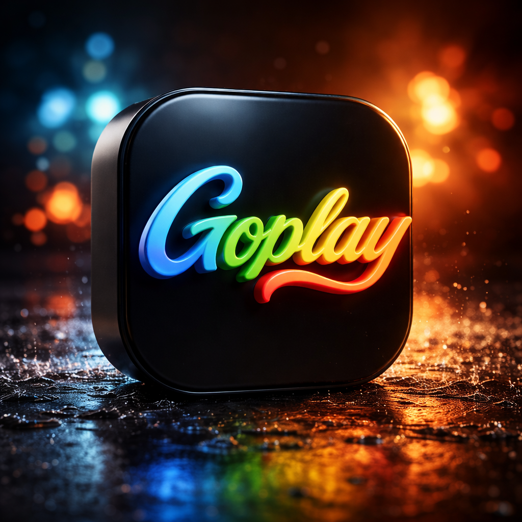 GoPlay gaming app interface with exciting online games and rewards